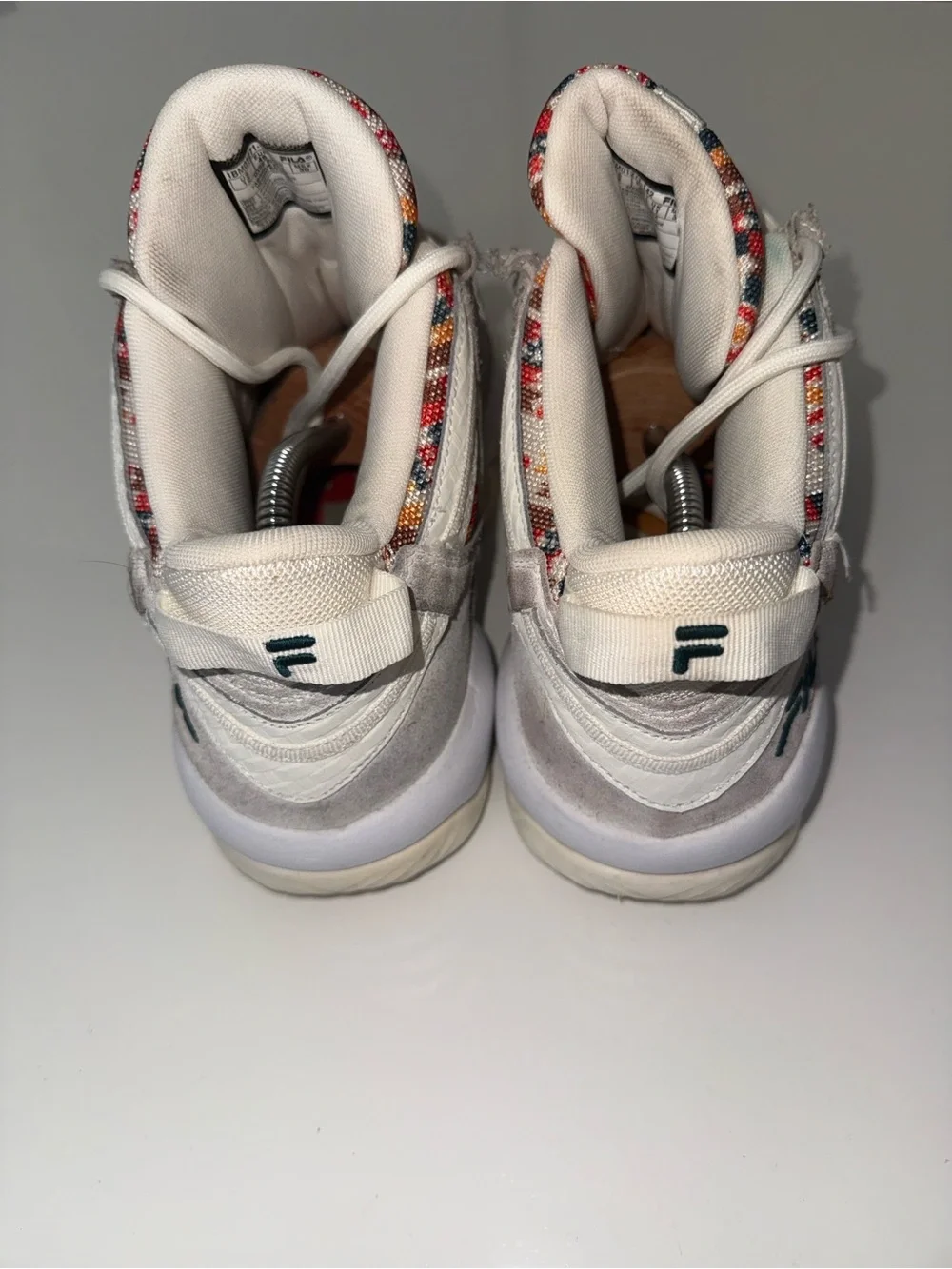 Fila Men's Stackhouse Spaghetti Basketball Shoes Size 12
